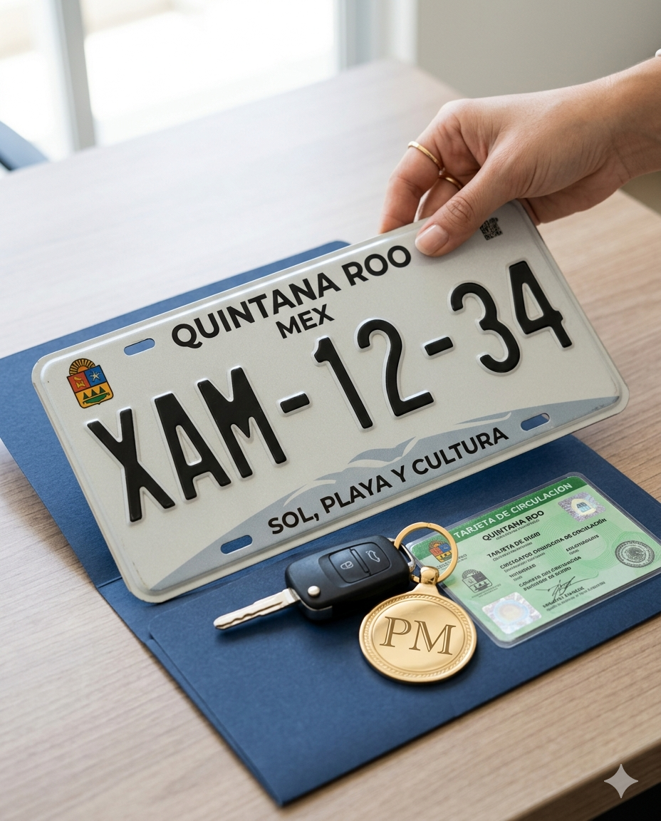 Alta de placas vehiculares